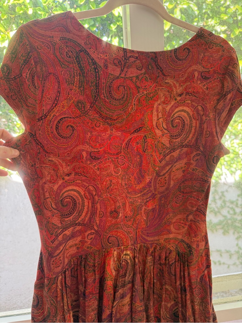 Peruvian Connection Paisley Boho Babydoll Dress - Picture 12 of 16
